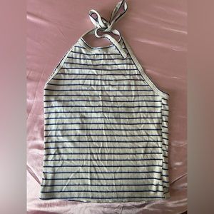 Striped American Eagle Halter Top